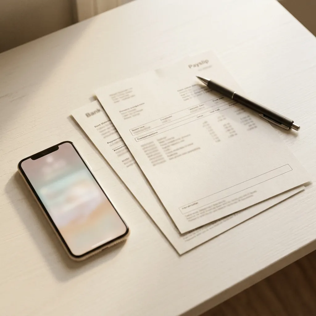 Document preparation for loan application